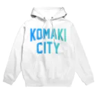 JIMOTOE Wear Local Japanの小牧市 KOMAKI CITY Hoodie