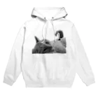 ほのかすまいる🐱歌×猫のほのけんグッズ2020!(白黒) Hoodie