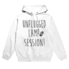 Unplugged Lamp SessionのUnplugged Lamp Session type logo Hoodie