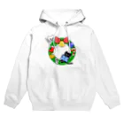 J's Mart 2ndのたまとクロとクリスマスリース Hoodie