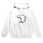 あおいろらじおのつぶれたアザラシ Hoodie