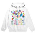 ヒローズアップ公式オンラインショップの4周年記念オブザベ柄 Hoodie