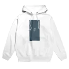 rilybiiのかすみ草 くすみブルー Hoodie