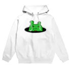 chicodeza by suzuriの見つめる不可思議な生物 Hoodie