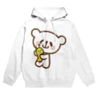 おやまくまオフィシャルWEBSHOP:SUZURI店のなかよしおやまくまとおやまむし Hoodie