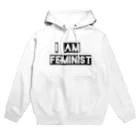 22Oclockのフェミニスト I AM FEMINIST パーカー