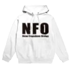 天才天界のNFO 黒文字 Hoodie