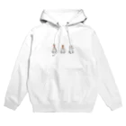 yuyuyuttiのみみでたべるうさぎ Hoodie