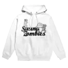 SAUNA ZOMBIESのSAUNAZOMBIES - アウフギーガ HOODIE BRIGHT- パーカー