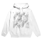 mendakoshopの微生物 Hoodie