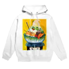 動物イラストレーター＆絵本作家 さささとこのお店の抹茶女子 Hoodie