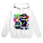 秘密結社(ㆁөㆁ)青い鳥のギャングスタ＆唯我HIPHOP丸シリーズ Hoodie