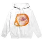 動物イラストレーター＆絵本作家 さささとこのお店のココア風呂 Hoodie