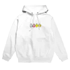 popopom777の４匹集合（あしくみver.C） Hoodie