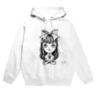 みつあみあさこのgothic girl Hoodie