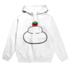 いちごのチーゴくん＆ゴーストベジタブルズのいちごのチーゴくん　鏡もち Hoodie