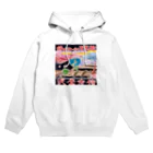 沢ちゃん♪の錆びたレールと夏草の歌２ Hoodie