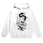 apple-seed-worksのTRAD SKULL&SNAKE Hoodie