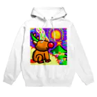 どりほぷのトナカイのお月見 Hoodie