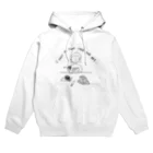 bookwarmの本も読みたいしドーナツも食べたい Hoodie