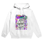 Girl or vanilla iceのお猿の絵が入っています。ドレットヘアーです Hoodie