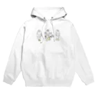 むすめがはくのおみせやさんのしろふくろう Hoodie