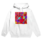 kagomeのリラックスアイテムショップの超カラフル♪アートな柄アイテム★ Hoodie