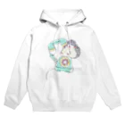 浅山しおん（ハリネズミのソフィー）のオリジナル　ハリネズミのソフィー、ダイヤル式電話をかける。 Hoodie