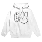 センタクバサミの帰りたいウサギ Hoodie