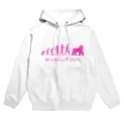 MY FITのevolution(PINK) Hoodie