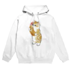 mofusandのえびふらいに恋するにゃん Hoodie