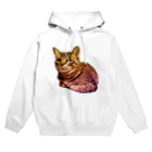 気まぐれキジトラねこやさんのくつろぐキジトラ猫 Hoodie