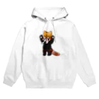 はぼたんのぽこんさん いかくのポーズ Hoodie