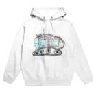 ガスかんダイナマイトの月面探査機 Hoodie