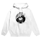 arukoのにゃん狆柴っ！mono Hoodie