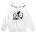 mikitoartの箱に入った男 Hoodie