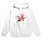 MIXERのチャックから！のぞきちゃん 文字あり Hoodie