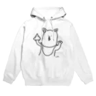 mikitoartのうんちく犬 Hoodie