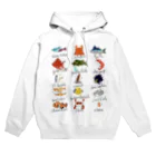 841087のお魚図鑑　ver.2 Hoodie