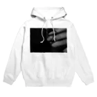 the factory art shopのセルフポートレートシリーズ「ピアス」 Hoodie