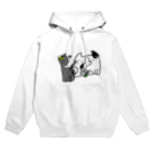 モモタンショップのネコさんデザイン Hoodie