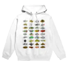 華廠楼(かしょうろう)のドット絵怪魚 Hoodie