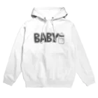 空野彼方のBABY　黒 Hoodie