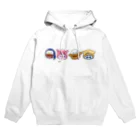 しろいのショップのおばけwithアニマル帽 Hoodie