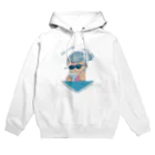 MINI BANANA ゴリラの親子のMINI BANANA サングラスの女の子 Hoodie