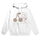 イラストレーター アキタヒロミのさくらんぼ(大) Hoodie