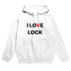 phot&type のI LOVE LOCK パーカー