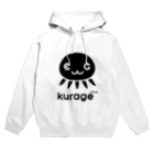 クラゲちゃんグッズ（公式）のクラゲちゃん（黒） Hoodie