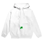 mini gecooperの虫喰い葉っぱ Hoodie