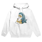 mofusandのサメにゃん Hoodie